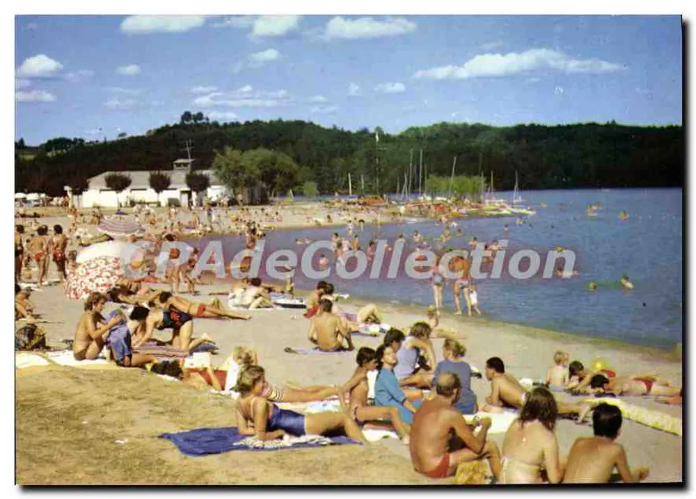 Der Strand von Neuvic — Corrèze — Verlag LA CORREZE TOURISTIQUE - Vorderseite