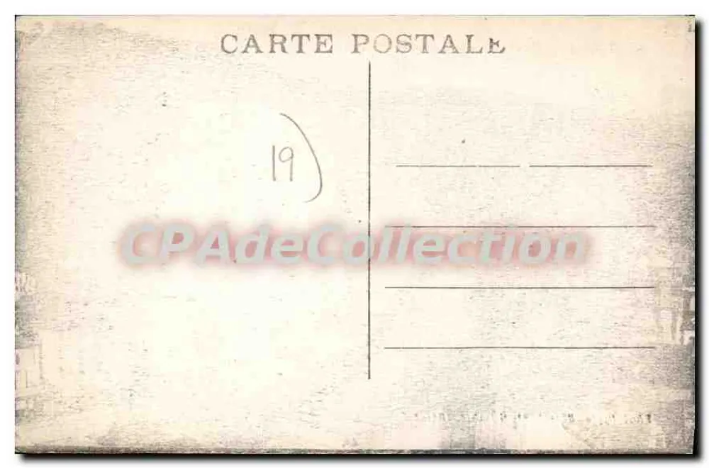 Tulle — Pont de la Bascule und die Ufer — Vintage Postcard/Antike Ansichtskarte - Rückseite