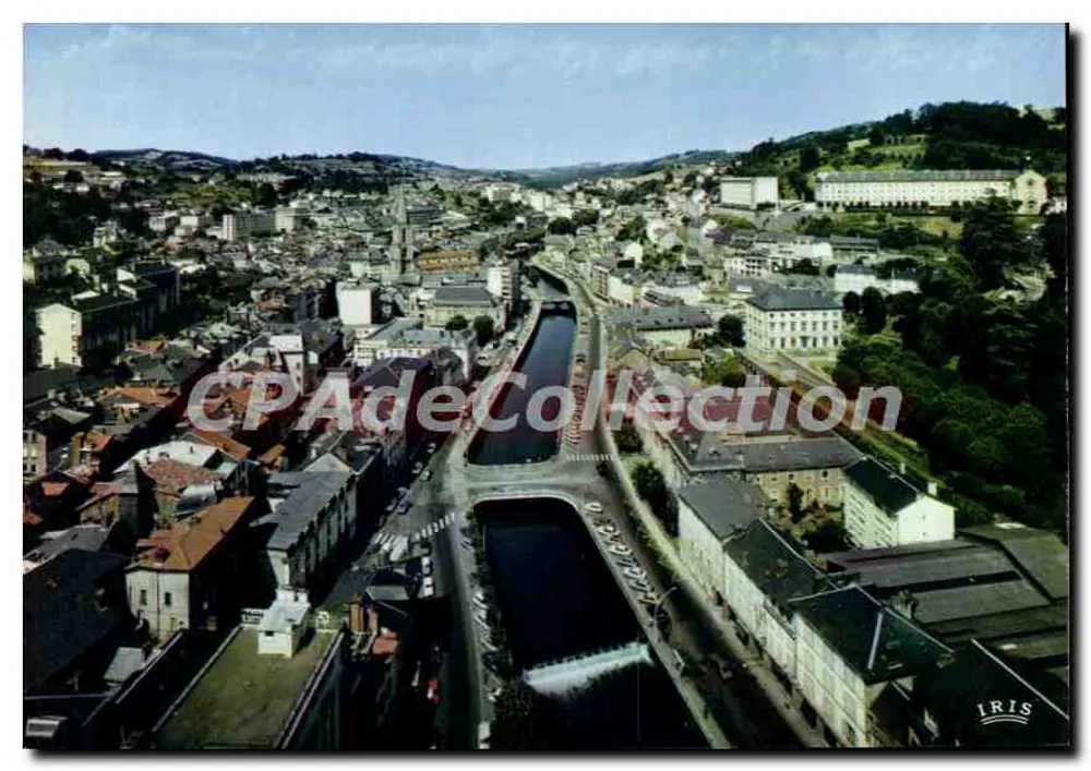 Tulle (Corrèze) — Teilansicht, die Ufer der Corrèze — IRIS - Vorderseite