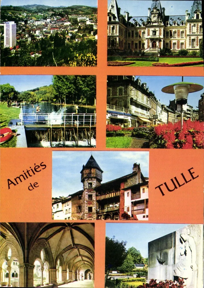 Tulle — Allgemeiner Blick und Sehenswürdigkeiten — Verlag CPADeCollection, Nr. 19 - Vorderseite