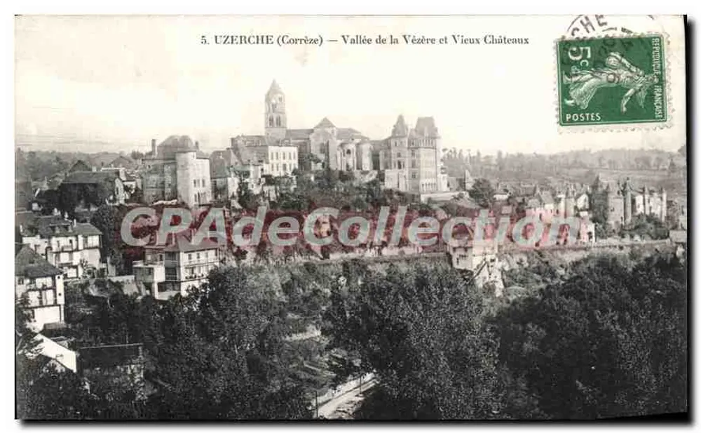 Uzerche (Corrèze) — Tal der Vézère und alte Schlösser - Vorderseite