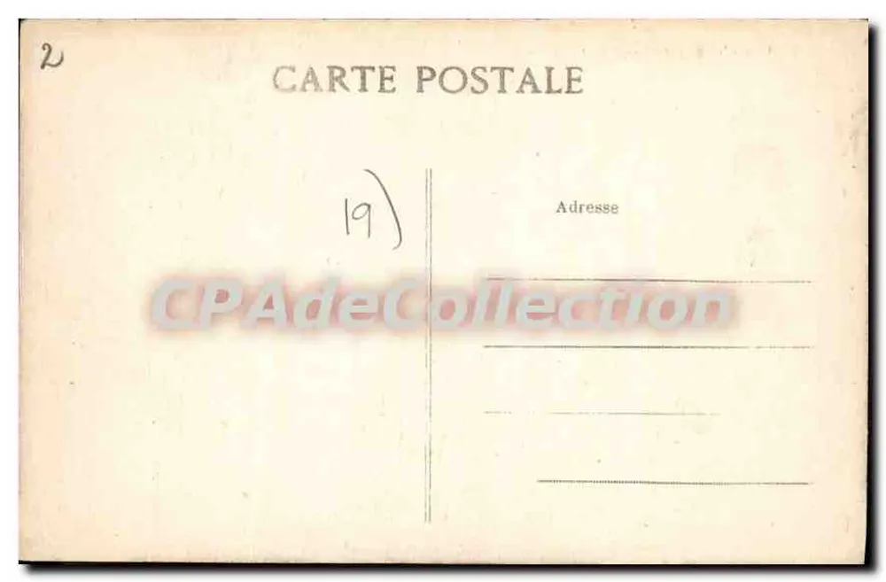 Uzerche (Corrèze) — Vista Geral — Editor não identificado, n° 15 - Verso