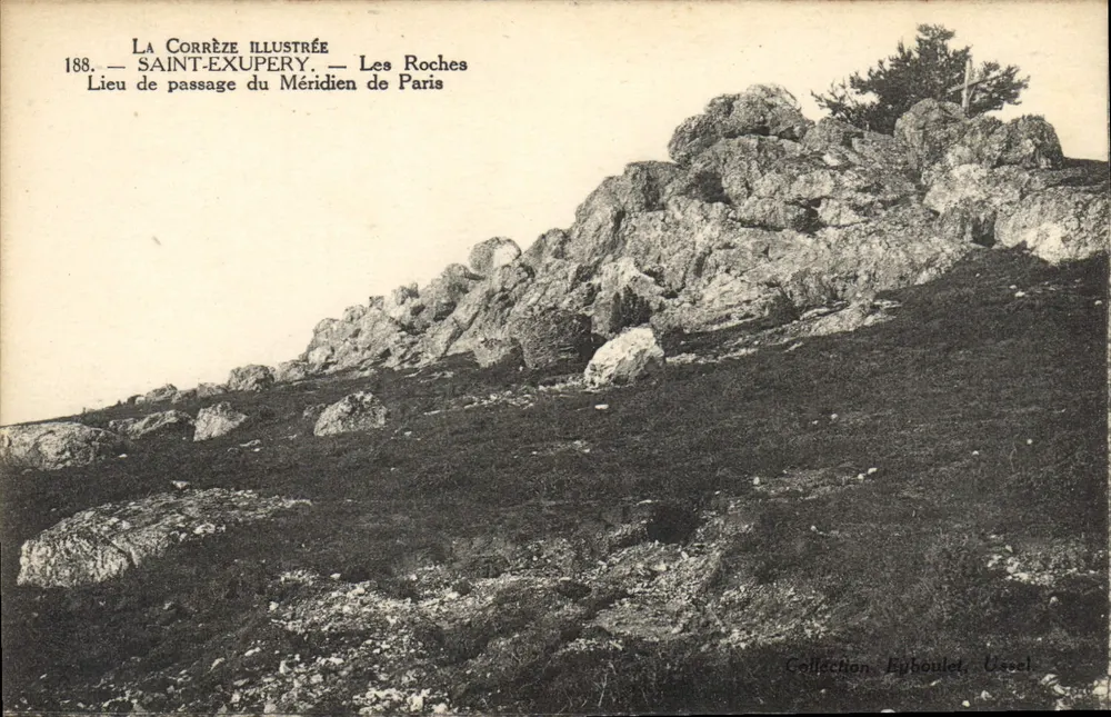 Les Roches — Passagepunkt des Pariser Meridians — La Corrèze Illustrée, n°188 - Vorderseite