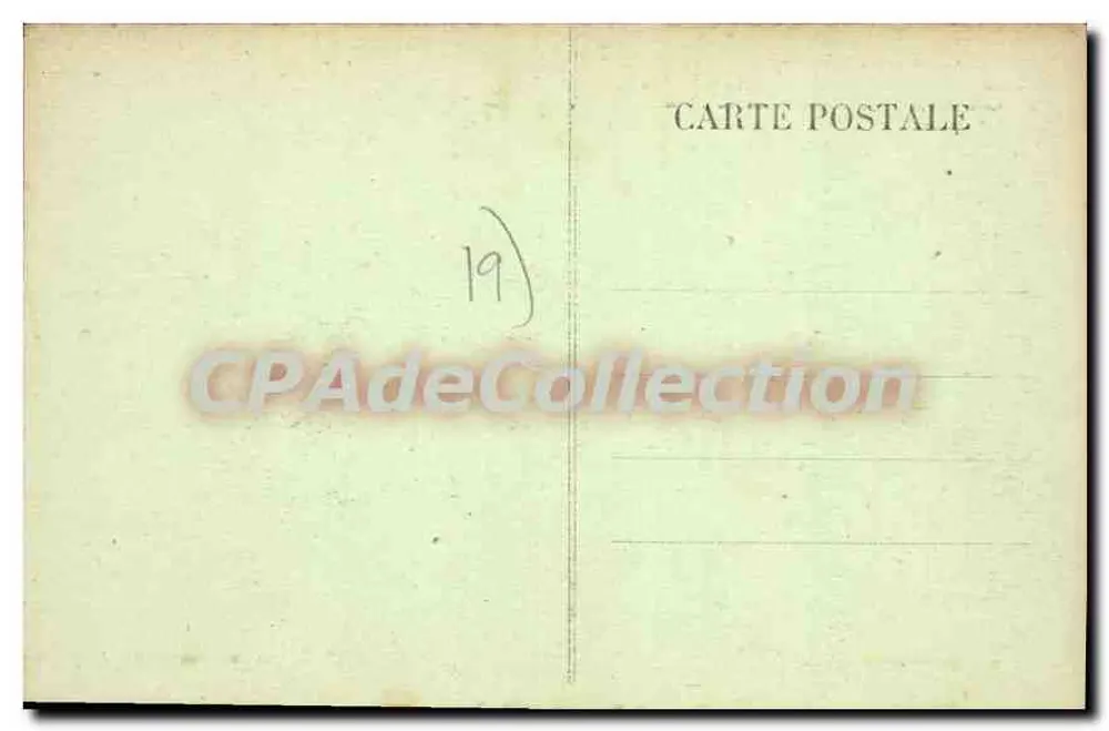 Les Roches — Passagepunkt des Pariser Meridians — La Corrèze Illustrée, n°188 - Rückseite