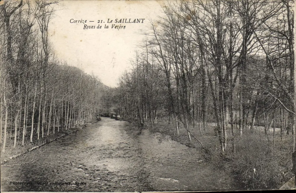 Corrèze — Le Saillant — Rives da Vézère — Fotografia de Guilents, Brive - Frente