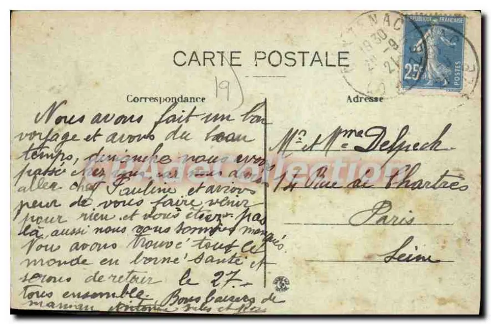 Corrèze — Le Saillant — Rives da Vézère — Fotografia de Guilents, Brive - Verso