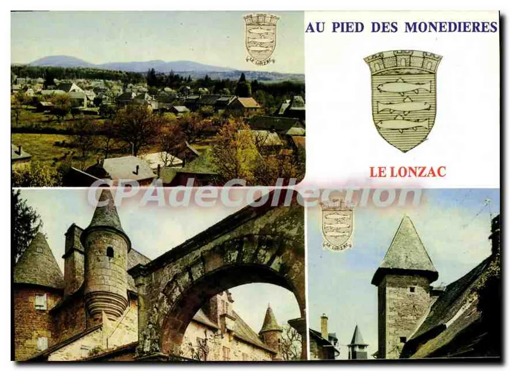 Le Lonzac — Am Fuße der Monédieres — Éditions de Larrieu, Toulouse - Vorderseite