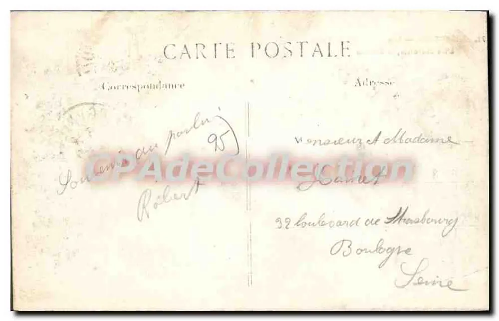Argenteuil — Die Ufer der Seine — L'Île Marante, das Mühle - Rückseite
