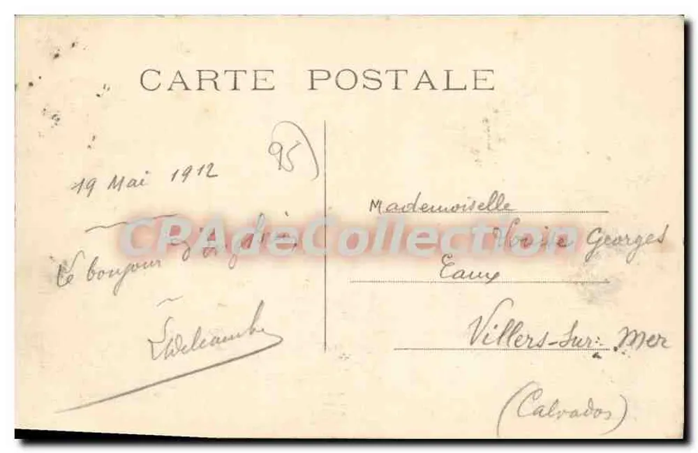 Enghien-les-Bains — Das Casino — Avenue de Coënture — Verlag L. 6 - Rückseite