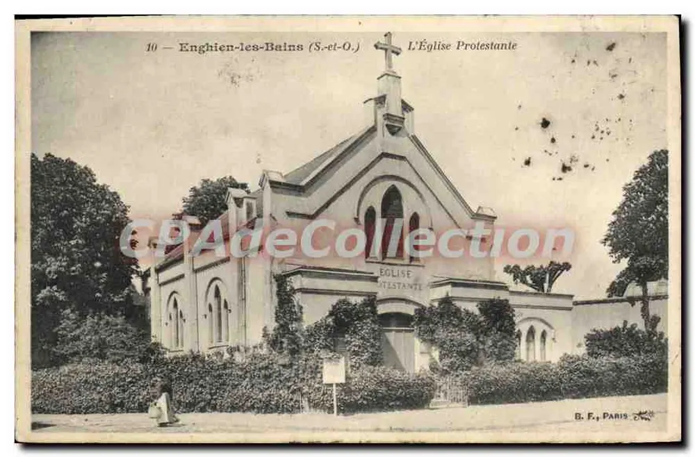 Enghien-les-Bains (S.-et-O.) — A Igreja Protestante — B. F., Paris - Frente