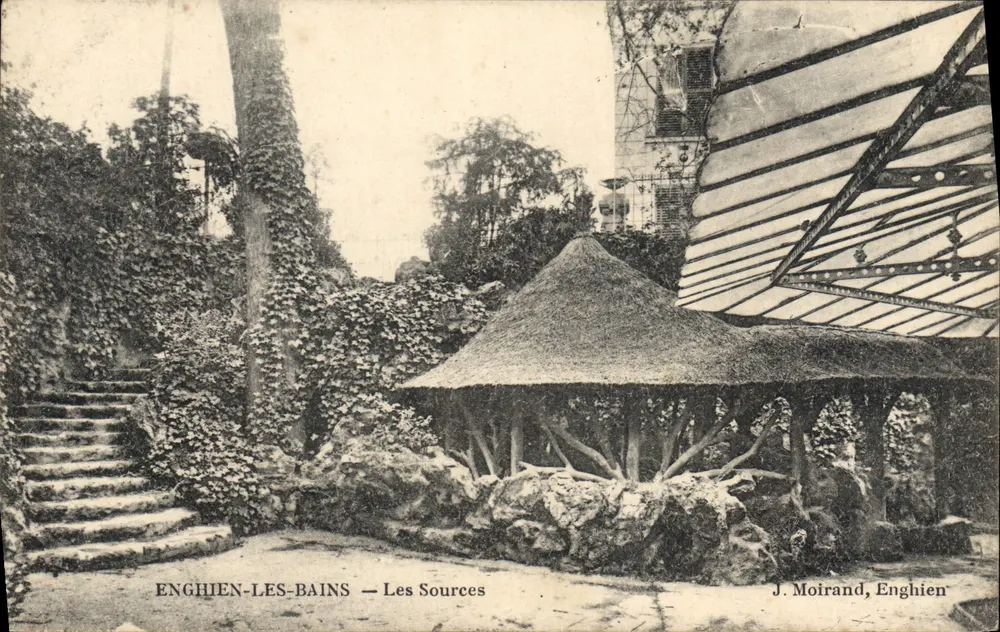 Enghien-les-Bains — As Fontes — J. Moirand, Enghien - Frente
