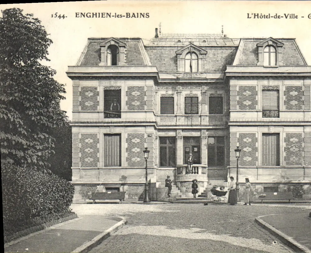 Enghien-les-Bains — Rathaus — anonymer Verleger, Nr. 1544 - Vorderseite