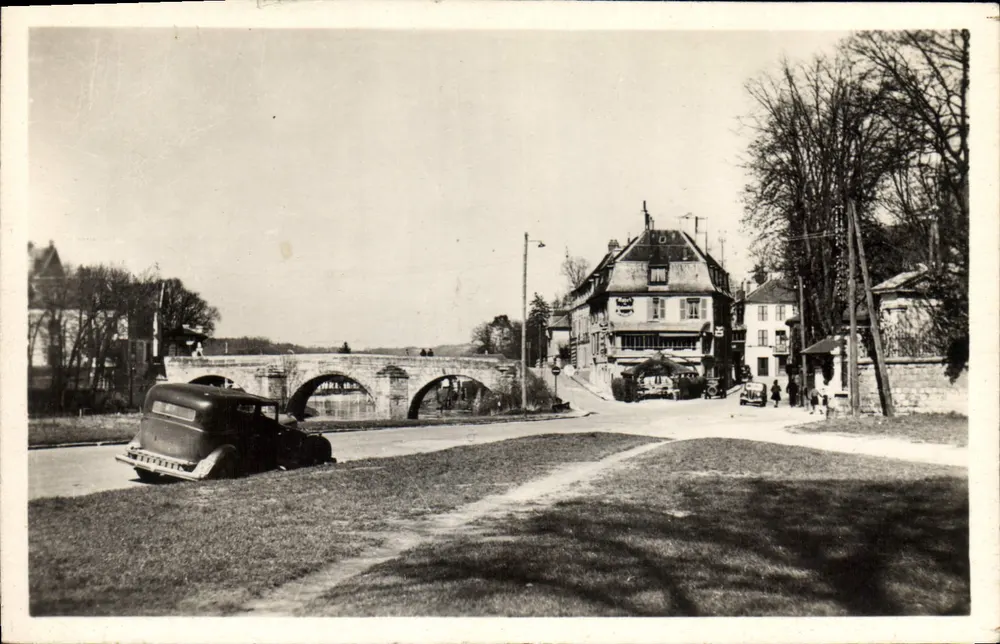 L'Isle-Adam (S.-et-O.) — O Velho Ponte — Editor Réant, Paris - Frente