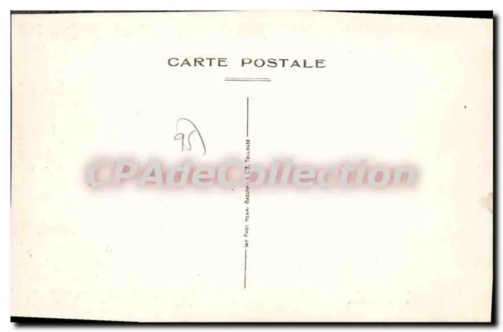 L'Isle-Adam — La Playa y el Puente — Ed. Briard, librero - Reverso