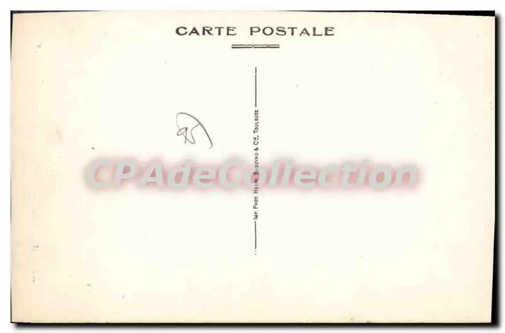 L'Isle-Adam — Die Oise und der Place du Patris — Edit. Briard, Buchhändler - Rückseite