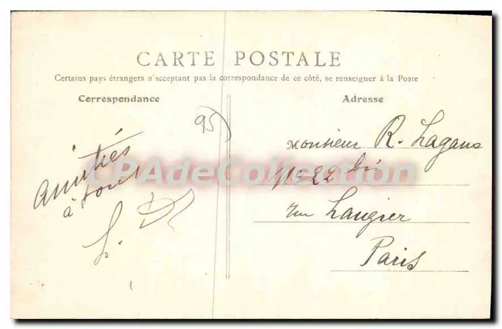 Pontoise (S.-et-O.) — O Ponte do Caminho de Ferro — S.F. Paris, n°26 - Verso