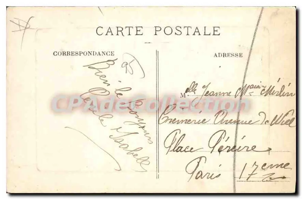 Pontoise — Ansicht der Insel und des Pothuis-Quais — Edit Sermiselle, St-Ouen-l'Aumône - Rückseite