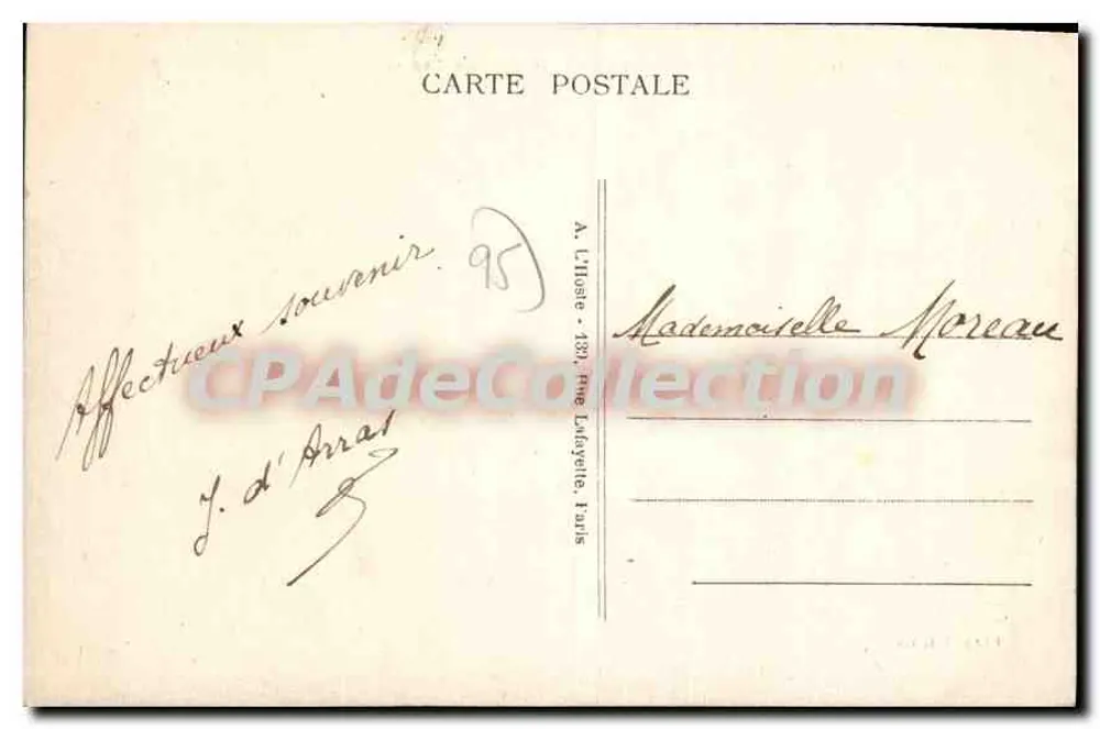 Chars (S.-et-O) — Panorama (Ansicht vom Côte de Gisors) — L. J. Paris - Rückseite