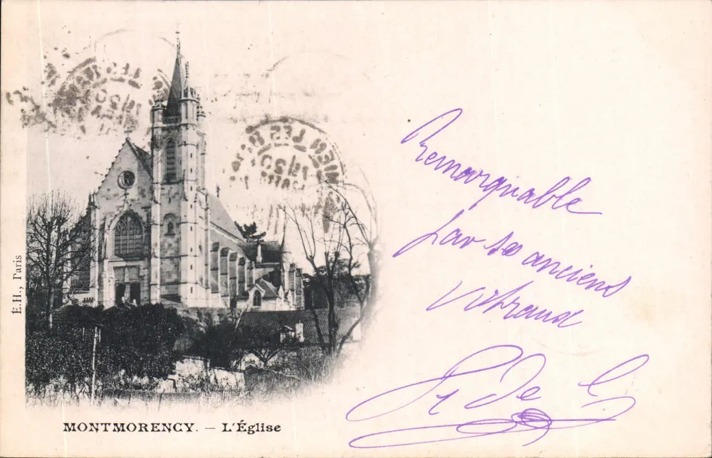 Montmorency — A Igreja — E.H., Paris - Frente