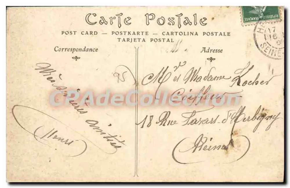 La Frette (Seine-et-Oise) — Vista geral — Editor desconhecido, n° 37 - Verso