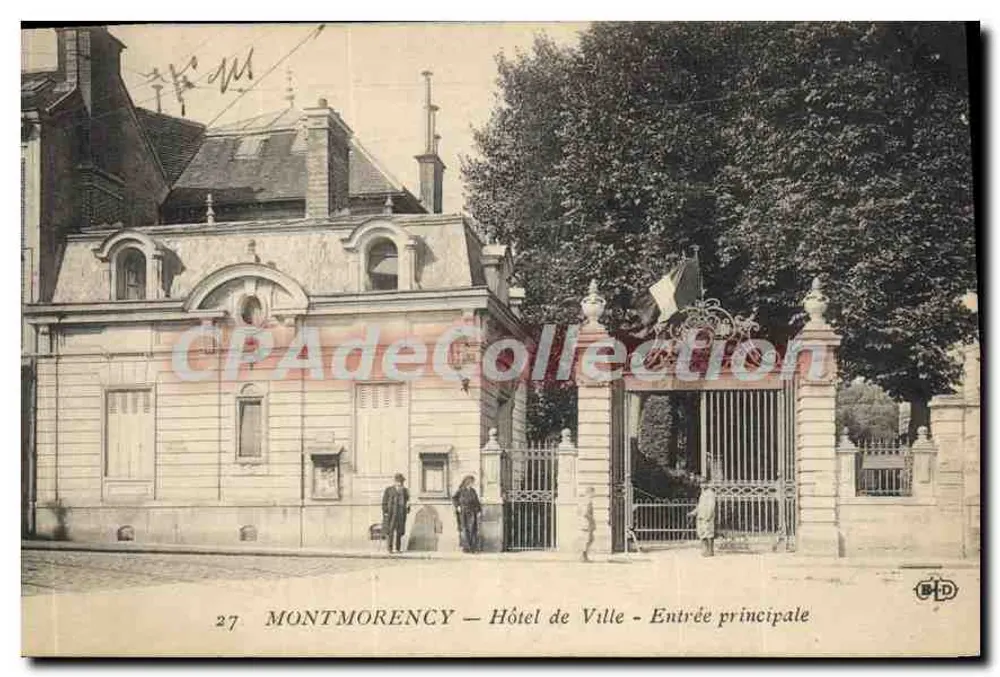 Montmorency — Rathaus — Haupteingang — BPD n°27 - Vorderseite