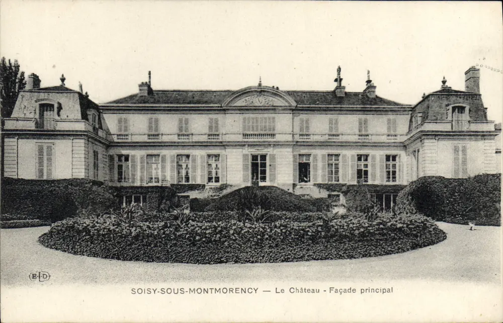 Soisy-sous-Montmorency — Das Schloss — Hauptfassade - Vorderseite