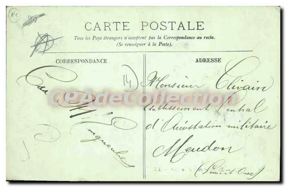 Cabourg — A Promenade de la Mer — LL. - Verso