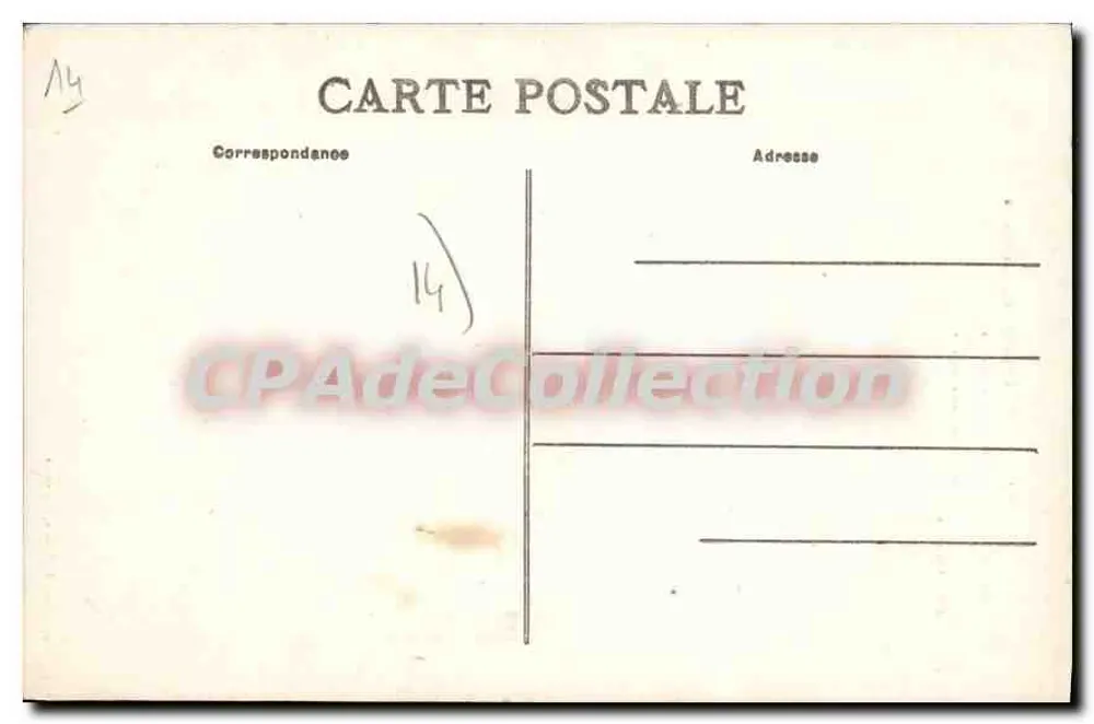Bayeux — Lanterne dos Mortos — Coleção A. Louis - Verso