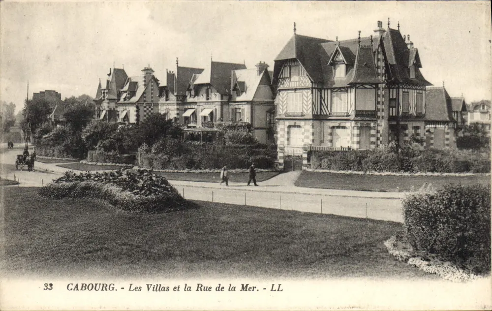 Cabourg - Die Villen und die Rue de la Mer - LL - Vorderseite