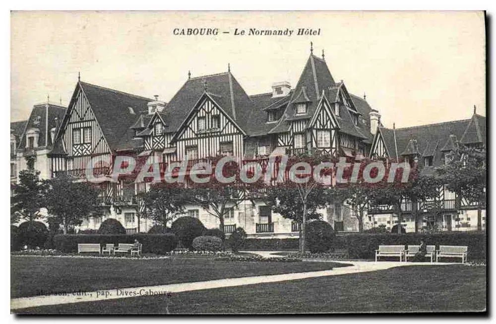 Cabourg — O Hotel Normandy — editor Dives-Cabourg - Frente