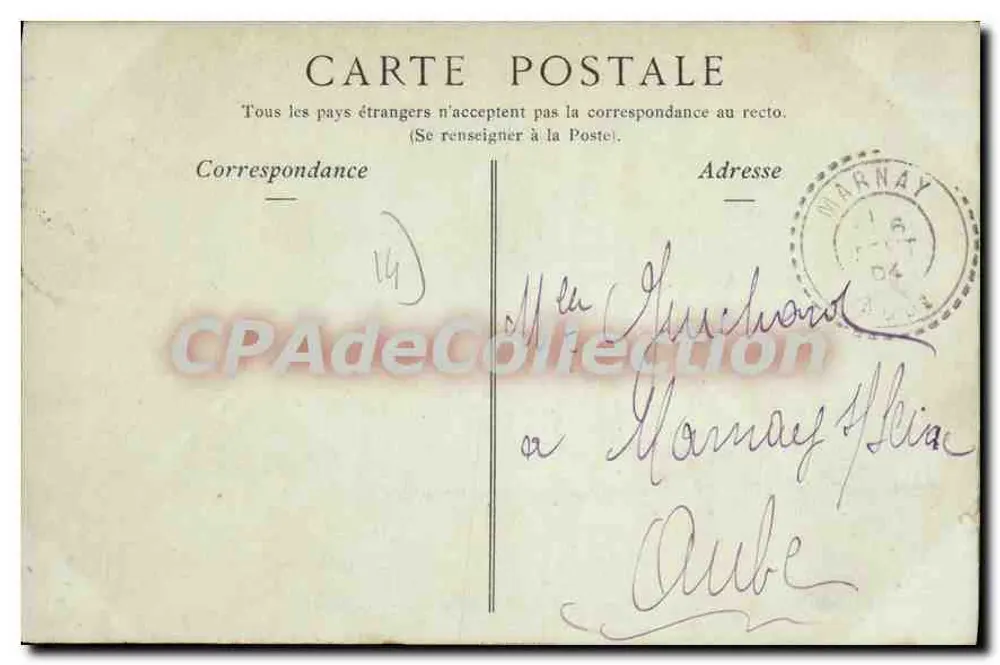 Cabourg — Allgemeiner Blick vom Villa Foucher de Careil — Collections ND Phot, n°30 - Rückseite