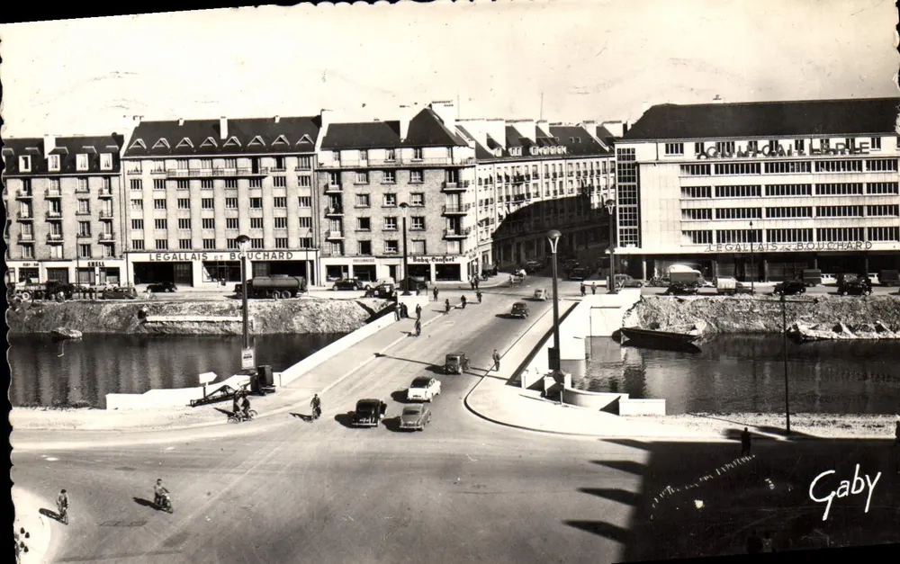 Brücke von Vaucelles und Straße von Vaucelles — Caen (Calvados) — Editions Gaby - Vorderseite