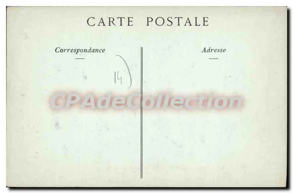 CAEN — Puerta principal del Castillo (Caserma Lefebvre) — Colecciones ND. Fot. - Reverso