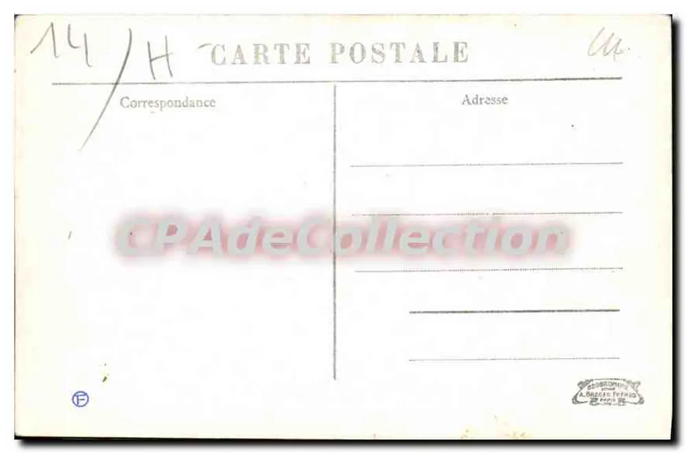 Caen - Pensionat Saint-Pierre - Zeichensaal - Rückseite