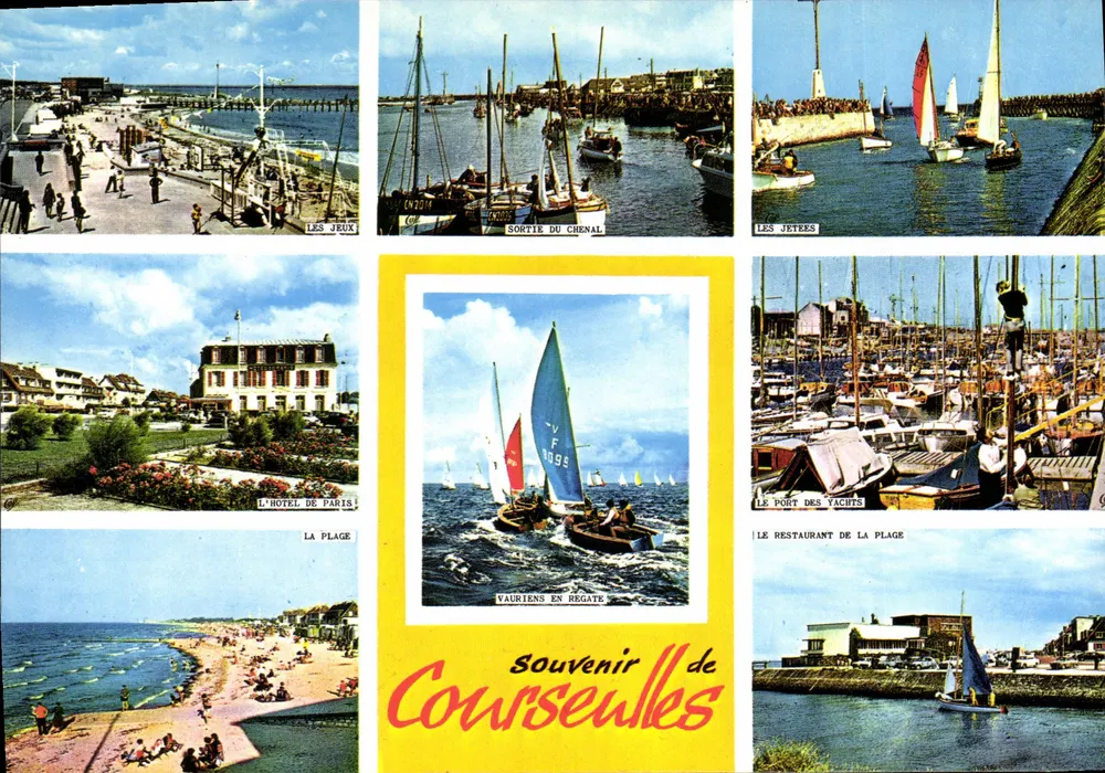 Courseulles-sur-Mer — Lembrete de Courseulles — Éditions Cap Théojac - Frente