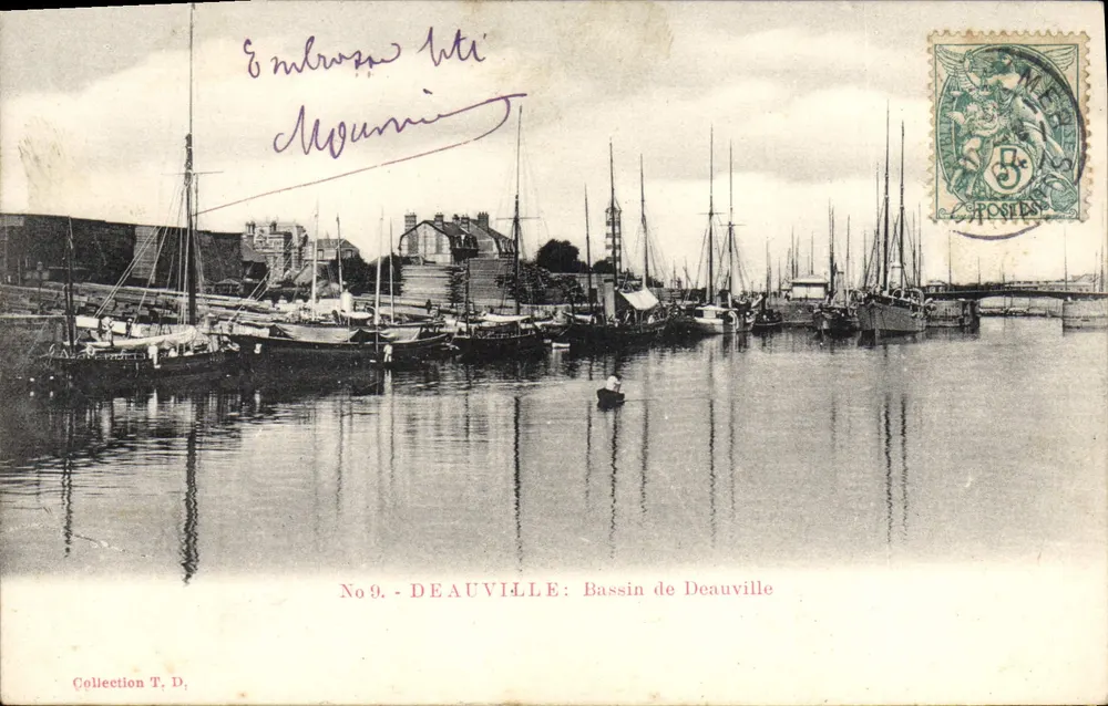 Deauville - Haven van Deauville — Collectie T. D. — No 9 - Voorkant