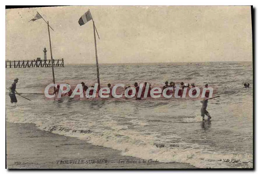 TROUVILLE-SUR-MER — Les Bains à la Côte — ND Phot. - Recto