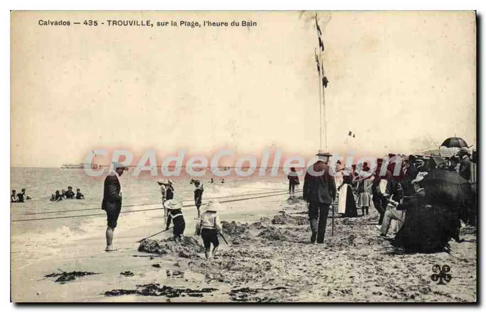 Trouville-sur-Mer — Badestunde — Calvados — 435 - Vorderseite