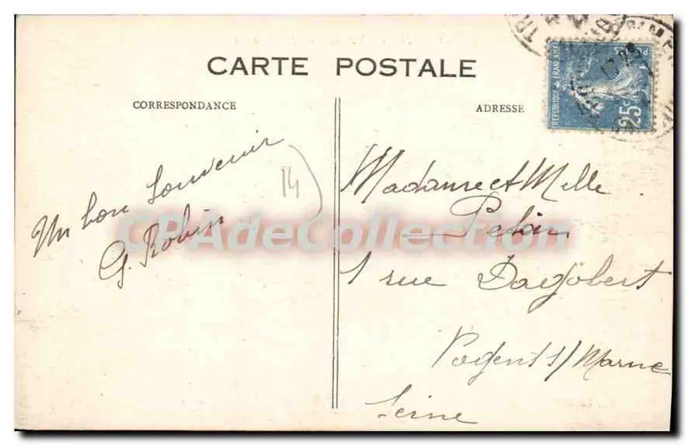 Deauville — Ansicht des Kasinos — G. F., Le Havre, n° 418 - Rückseite