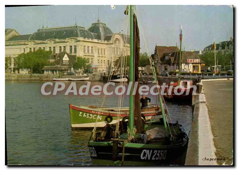 Porto de pesca de Trouville — Calvados — Edição Saprèmos - Frente