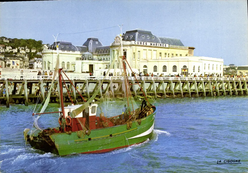 Trouville-sur-Mer — Ansicht des Fischereiertrags — Éditions La Cigogne - Vorderseite