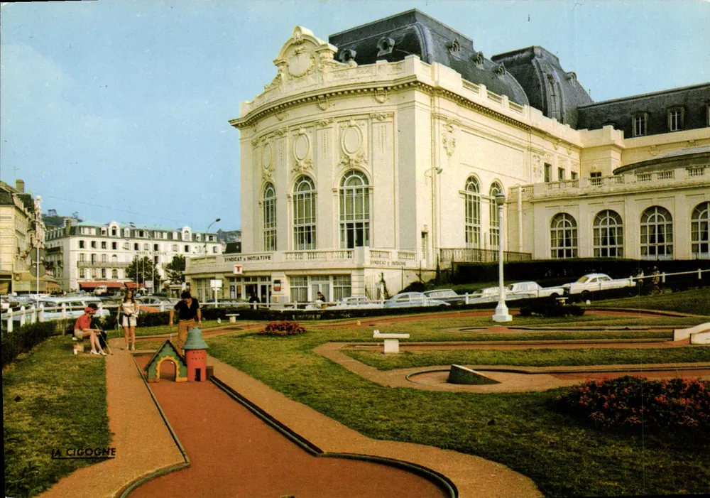 Der Miniaturgolf in Trouville — Normandie — Editionen 'LA CIGOGNE' - Vorderseite