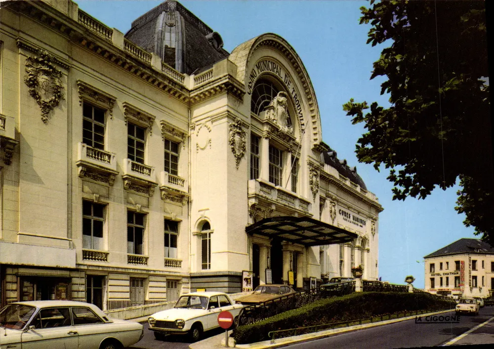 Municipal Casino von Trouville — Curés Marins — Hotel Chatman — Verlag La Cigogne - Vorderseite