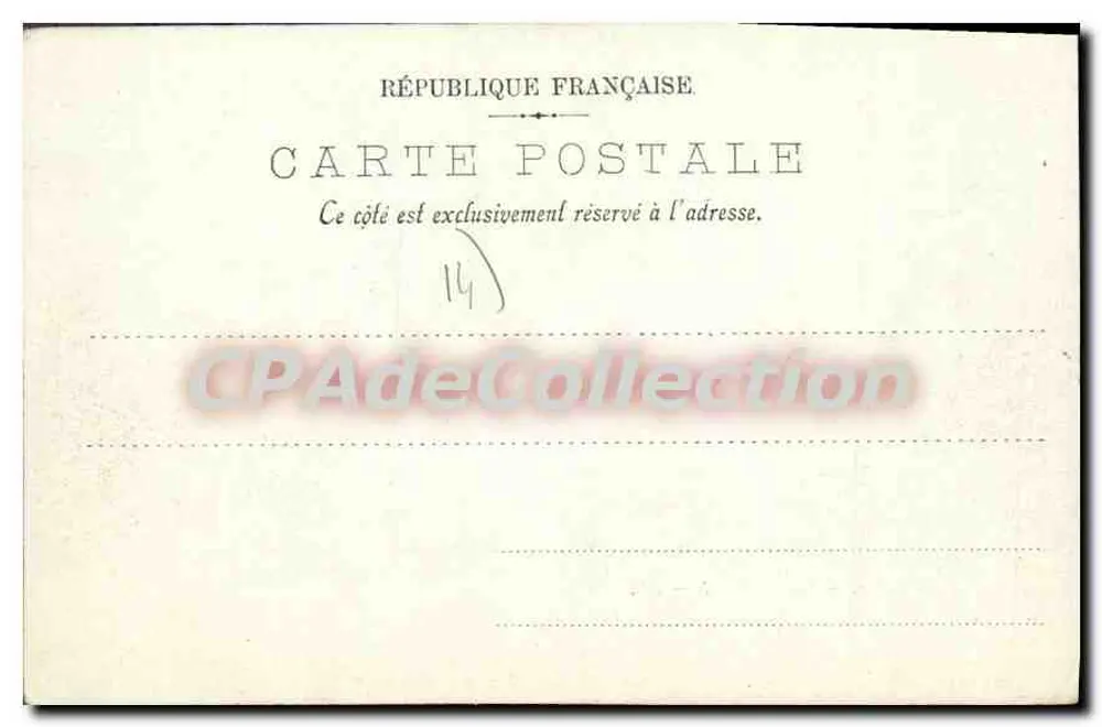 Honfleur — Mount Toli — LL. - Rückseite