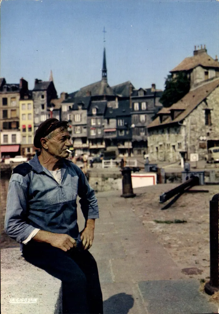 O canto do Pescador — Honfleur (Calvados) — Edições La Cigogne - Frente