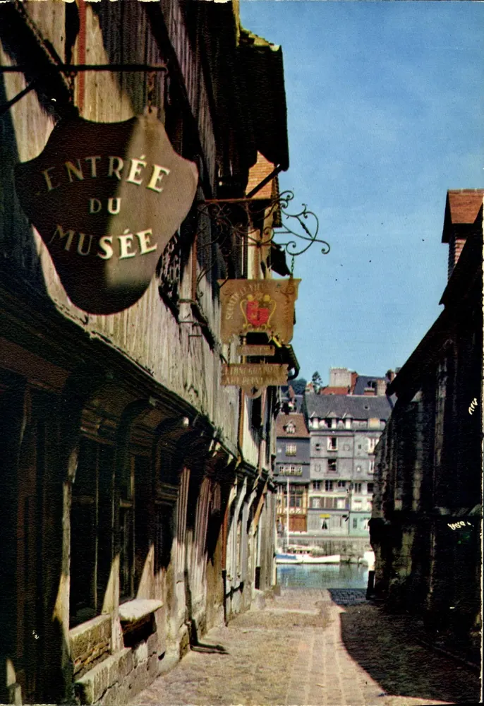Honfleur — Alt Honfleur und das Museum — Editions HACHETTE - Vorderseite