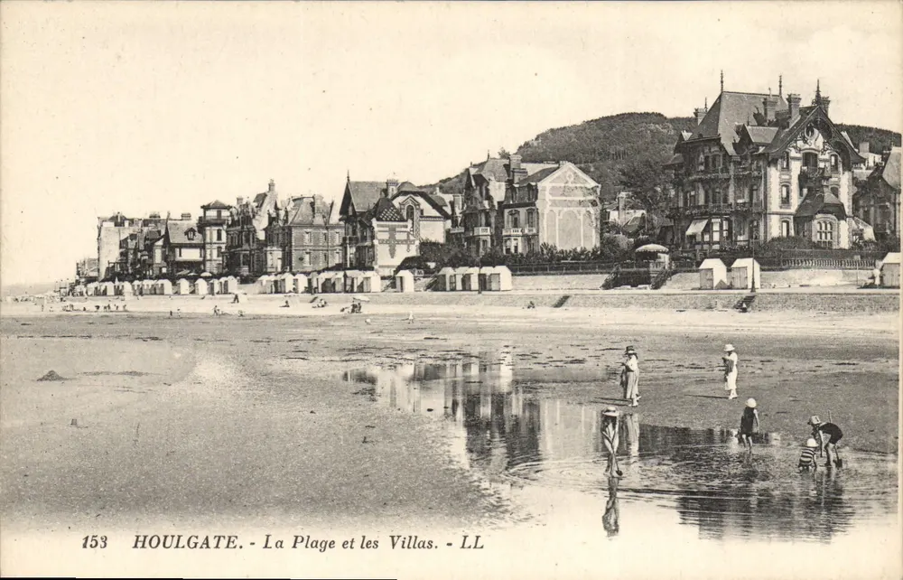 Houlgate - A Praia e as Villas - LL - Frente