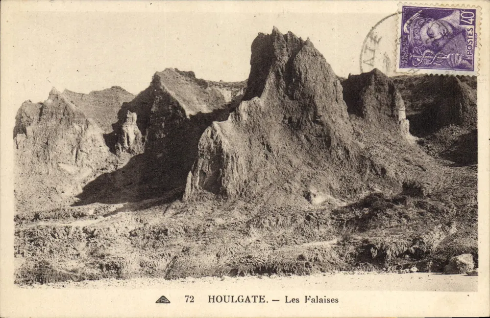 Houlgate — As Falésias — editor A.R. n°72 - Frente