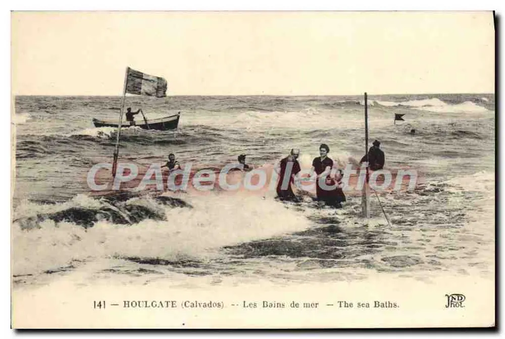 Houlgate (Calvados) — Os Banhos de Mar — The sea Baths — N°141 — JND Phot. - Frente