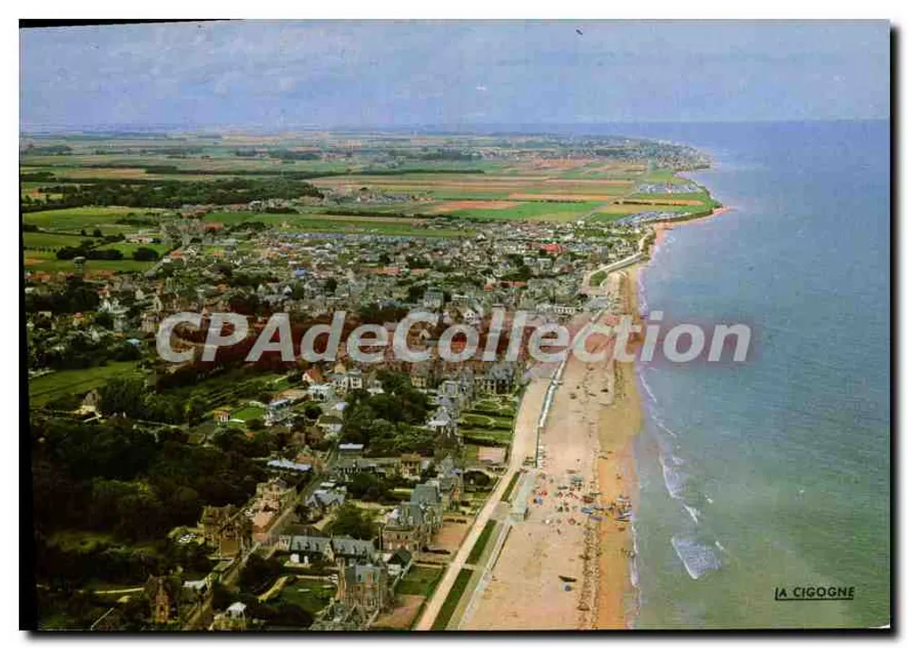 Vista aérea de Lion-sur-Mer — Normandia — Edições 'LA CIGOGNE' - Frente